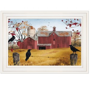 Gulches Series "Autumn Gold" in by Billy Jacobs 1 Piece White Frame Print Seasonal Home Decor Poster Art Print 11 in. x 1 in. - 1 of 3
