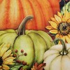 Northlight Pumpkins and Sunflowers Hello Autumn Outdoor Fall Harvest House Flag - 40" x 28" - 4 of 4