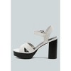 Chypre High Heeled Block Sandal - 3 of 4