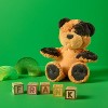 11.5" Orange/Black Frankenbear Stuffed Animal - Gigglescape™ - 2 of 3