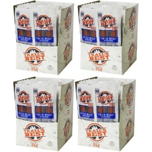 Trail's Best 1oz Twin Beef Sticks 20-ct Boxes - 4 Boxes - 1 of 4