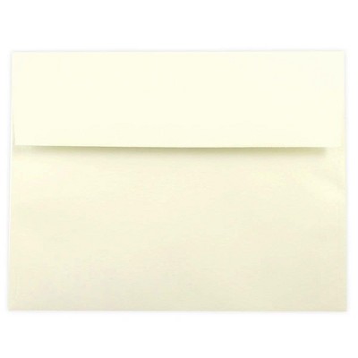 JAM Paper 6.25 x 8.25 Invitation Envelopes Natural White 52692203741