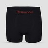 Fruit of the Loom Boys' Seamless Comfort Boxer Brief Underwear 4pk - Black - 2 of 3