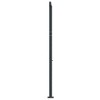 vidaXL Awning Post Set White 118.1 in.x96.5 in. Iron - image 4 of 4