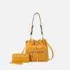 MKF Collection Larissa Vegan Leather Women’s Bucket Hobo Handbag with Wallet by Mia K - 2 of 4