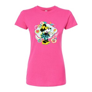 Women's - Disney - Minnie Pop Cloud Fitted Graphic T-Shirt - 1 of 2