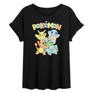 Women's - Pokémon - Charizard Flash Fire Oversized Graphic T-Shirt - 1 of 4