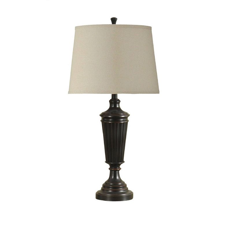 3pc Floor Lamp/Table Lamp Golden Bronze - StyleCraft, 3 of 6