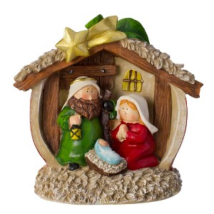 Northlight Children's First Nativity Scene Christmas Decoration - 7.5" - 1 of 4
