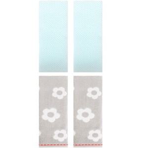 REGALWOVEN 4 Pcs Bathroom Hotel and Spa Waffle Cotton Hand Towels - 1 of 4