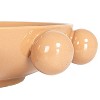 Storied Home 9.75 Inches Stoneware Bowl with Orbs and Reactive Glaze - 4 of 4
