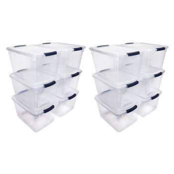 Rubbermaid 68 Qt Under Bed Wheeled Storage Boxes with Dual Hinged Lids (2  Pack), 1 Piece - Harris Teeter