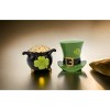 Kevins Gift Shoppe Ceramic Irish Top Hat and Pot of Gold Salt and Pepper Shakers - image 2 of 4