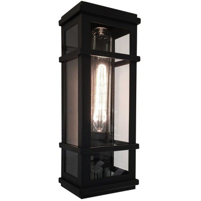 Artcraft Lighting Granger Square 1 - Light Wall Light in  Black