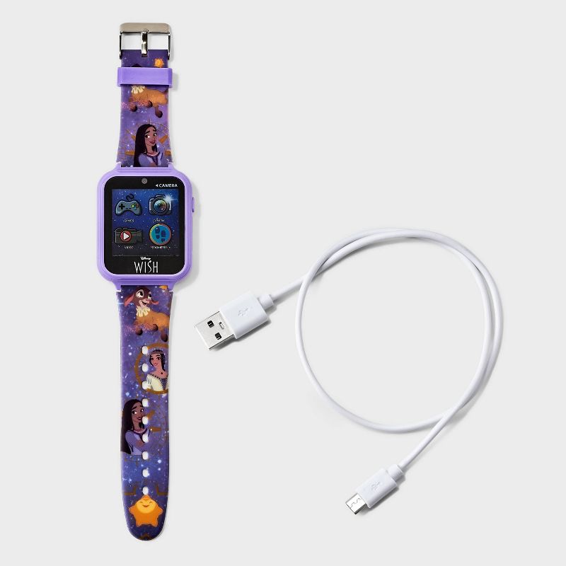 Girls&#39; Disney Wish Interactive Watch - Purple, 3 of 7