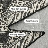 Leopard Print Runner Rug, Soft Non-Slip Washable for Hallway, Kitchen, Bedroom, Laundry - 3 of 4