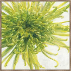Amanti Art Contemporary Chrysanthemum by Danhui Nai Framed Canvas Wall Art - 1 of 4