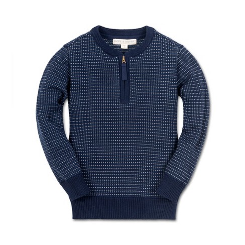 Ondergeschikt Vergoeding gevaarlijk Hope & Henry Boys' Long Sleeve Henley Pullover Sweater, Kids : Target