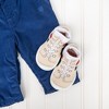 Komuello Toddler First Walk Sock Shoes - Runner Light Beige - 4 of 4