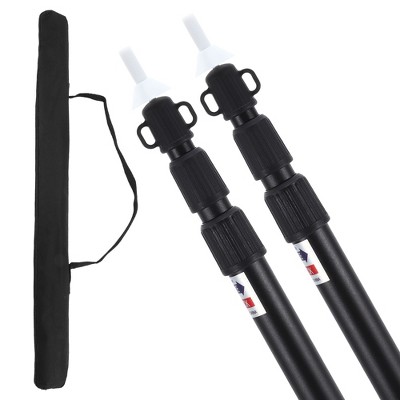 Unique Bargains Aluminum Alloy Adjustable Replacement Camping Tarp Poles for Shelter