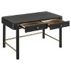 Coaster Arini 2-Drawer Vanity Desk Makeup Table Black - image 3 of 4