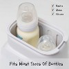 EVLA's Double Baby Bottle Warmer, Defrost & Warm Milk, Sanitize Feeding Bottles, White - 4 of 4