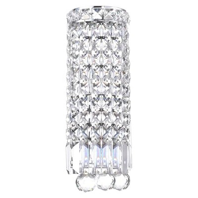 CWI Lighting Colosseum 2 Light Bathroom Sconce With Chrome Finish