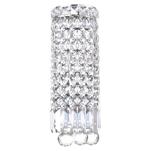CWI Lighting Colosseum 2 Light Bathroom Sconce With Chrome Finish - 1 of 4