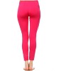 Women's Slim Fit Solid Leggings - One Size Fits Most - White Mark - 3 of 3