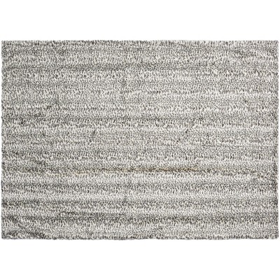 Mina Victory Fur N9450 Ivory/Grey 50" x 70"