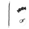 Unique Bargains Faux Pearl Handbag Strap Black 1 Pc - 3 of 4