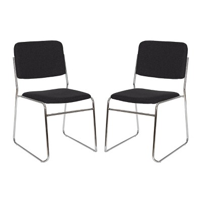 2pk 8Fabric Padded Signature Stack Chair - Hampden Furnishings
