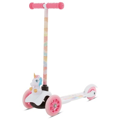 PopUp 3D Scooter w/ Light Up Wheels - Unicorn