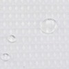 Waffle Weave Shower Curtain, 84x72 Inches, Hotel Luxury, Washable, Water Repellent, White - 3 of 4