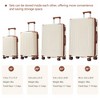 Lyngins Hardshell 16/20/24/28 Inch 6PCs Luggage Sets with TSA Lock,Spinner Wheels,Telescopic Handle,Expandable Suitcases Sets for Family Trips - 3 of 4