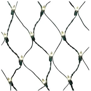 GE String A Long 6 foot X 4 foot Net Style Christmas Holiday Lights 150 Count Clear - 1 of 4