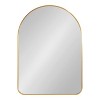 Kate and Laurel Zayda Metal Arch Mirror, 20x28, Gold - 2 of 4
