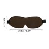 Unique Bargains Breathable 3D Sleep Mask Magic Tapes 1 Pc - 4 of 4