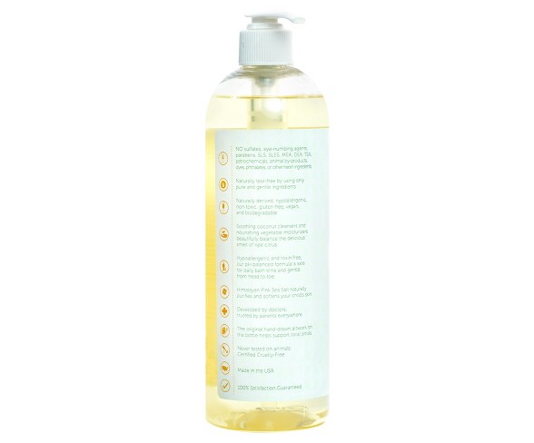 Puracy Natural Baby Shampoo & Body Wash, Tear-Free, Sule-Free, Citrus Grove - 16oz