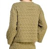 Women's Long Sleeve Quilted Top - Reg/Curvy - SEE AND BE SEEN - image 3 of 4