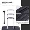 Luggage 3 Piece Set(20"/24"/28"), Hardshell Suitcase With Double Mute Spinner Wheels, TSA Lock - 3 of 4