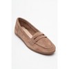 Dorothy - Light Brown Suede Leather Loafers (Women) | Forever & Always Shoes - 2 of 4