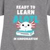 - Instant Message - Learn Alotl In Kindergarten Graphic Short Sleeve Fleece Dress - 2 of 4