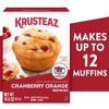 Krusteaz Cranberry Orange Muffin Mix, Cranberry Orange Muffins Made With Real Cranberries and Orange Zest, 18.6 oz Box (Pack of 4) - 2 of 4