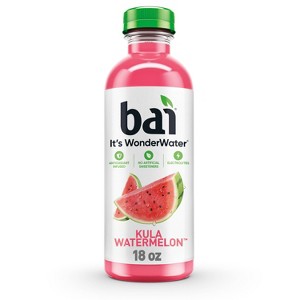 Bai Kula Watermelon Antioxidant Water - 18 fl oz Bottle - 1 of 4