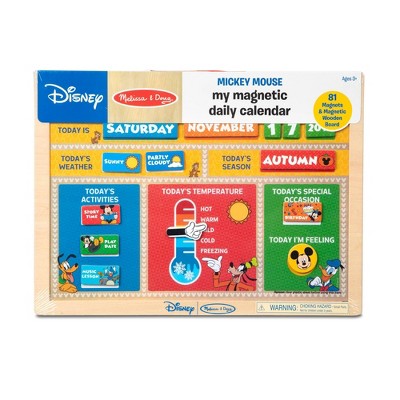 Melissa & Doug Disney Mickey Mouse Clubhouse My Magnetic Daily Calendar