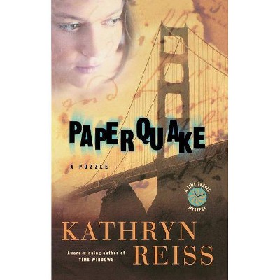 Paperquake - (Time Travel Mysteries) by  Kathryn Reiss (Paperback)