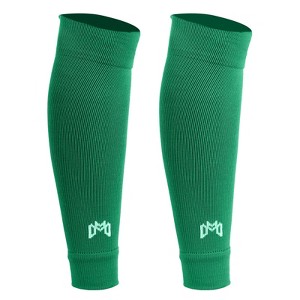 MediCaptain Pre Cut Soccer Sock Sleeves, Companion for Soccer Grip Socks, Securely Holds Shin Guards, Compression Leg Warmer - 1 of 4