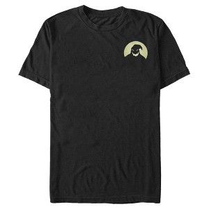 Men's The Nightmare Before Christmas Oogie Boogie Full Moon Small Portrait T-Shirt - 1 of 4