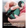 HTUTWOO Compatible With Beats Studio Buds/Buds+ Case Cover 2021/2023, Secure Lock Cool Beats Studio Buds Plus Protective Shell With Keychain - 4 of 4